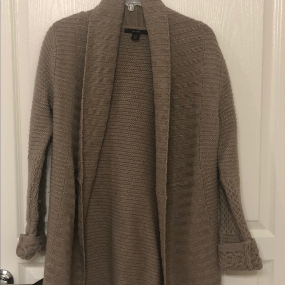 Thick cozy long cardigan